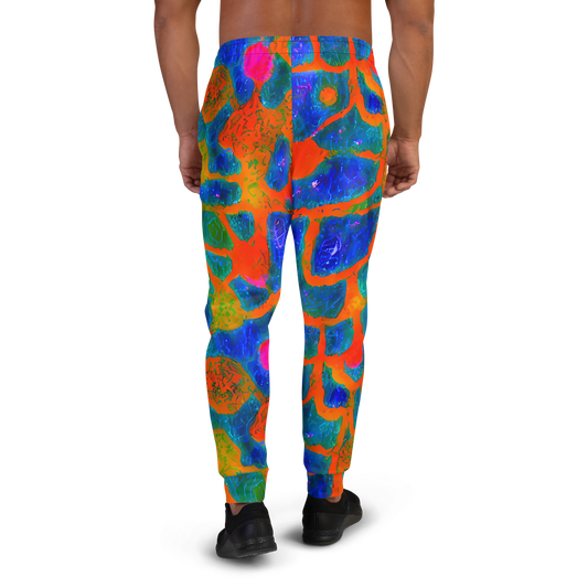 Men’s Joggers - Vibrant Mosaic