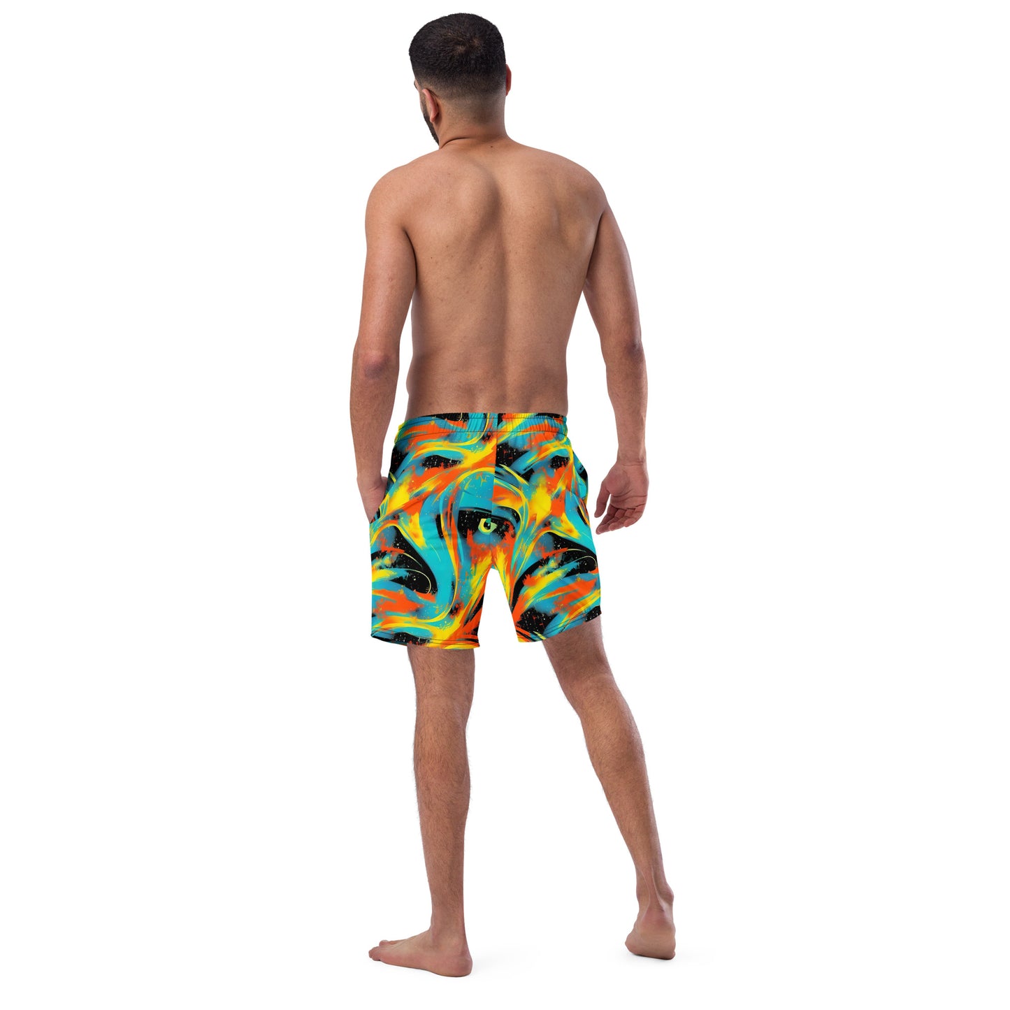 Swim Trunks - Solar Swoosh