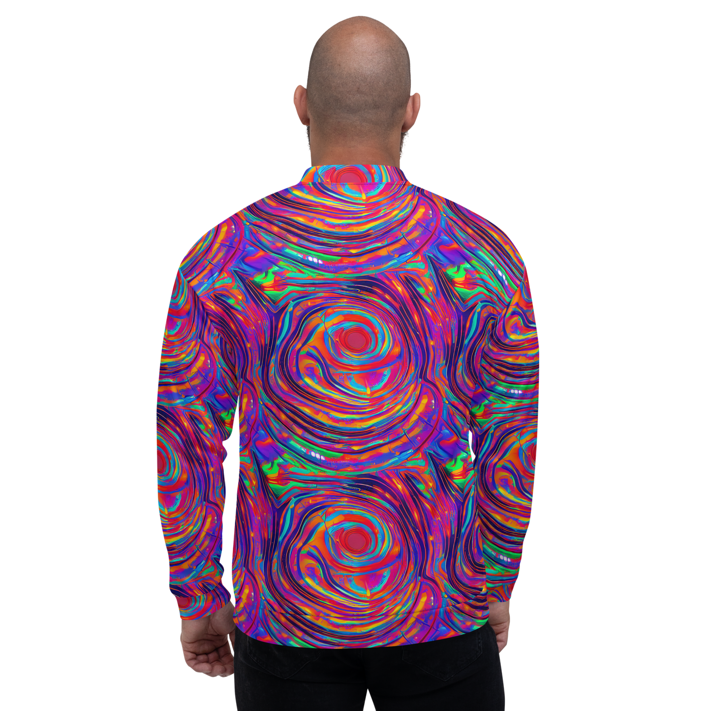 Bomber Jacket - Quantum Spiral