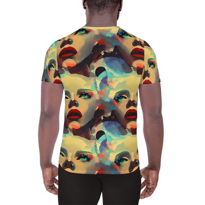 Men's Athletic T-Shirt - Astral Reflections