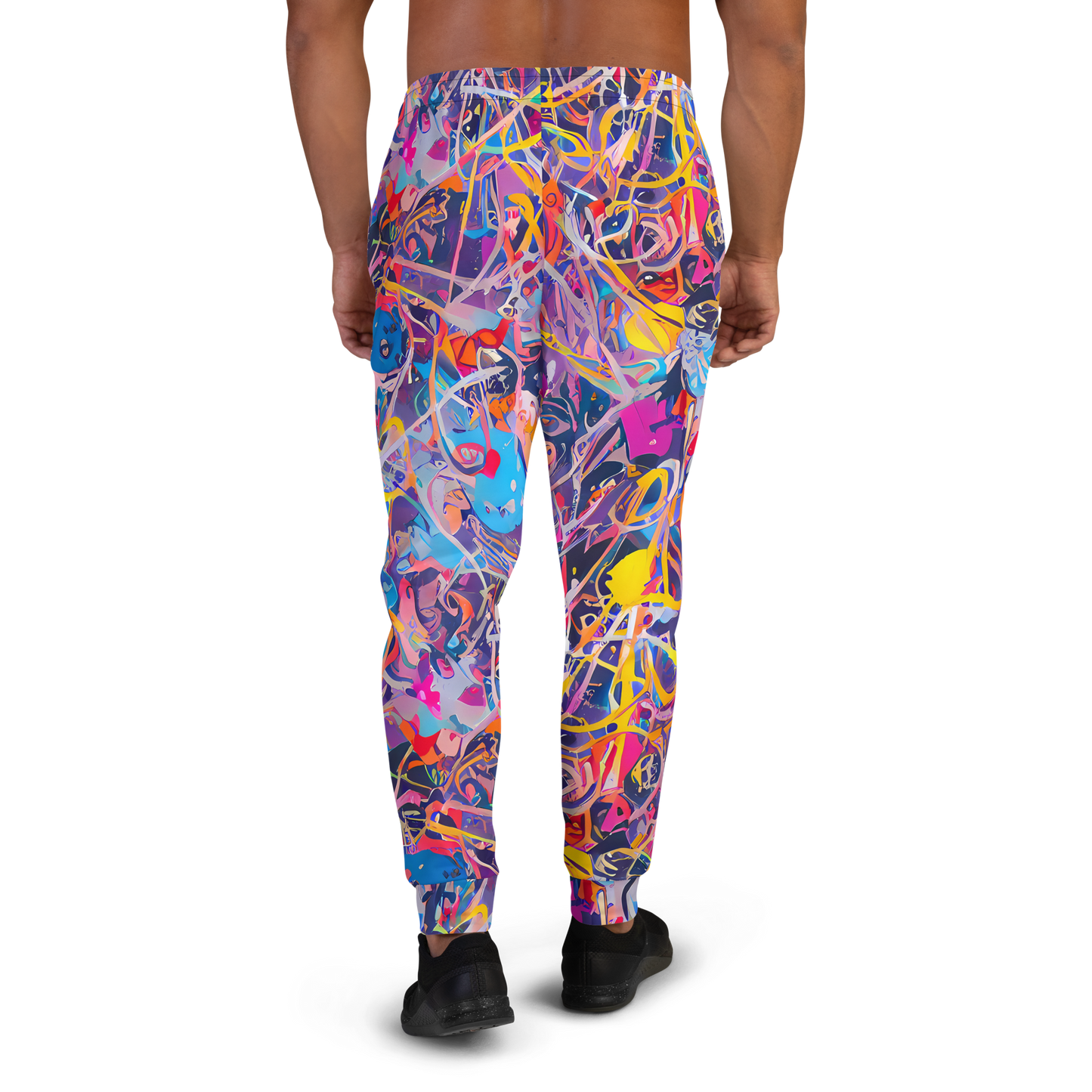 Men’s Joggers - Vibrant Fusion