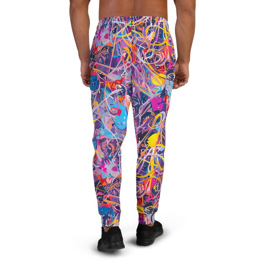 Men’s Joggers - Vibrant Fusion