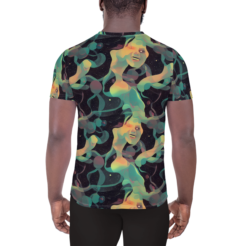 Men's Athletic T-Shirt - Astral Rhythms