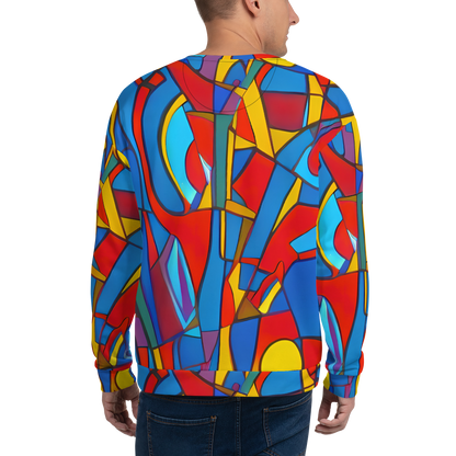 Sweatshirt - Mondrian Maze