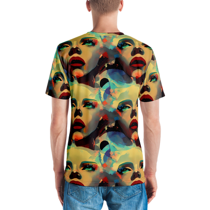 Men's Crew Neck T-Shirt - Astral Reflections