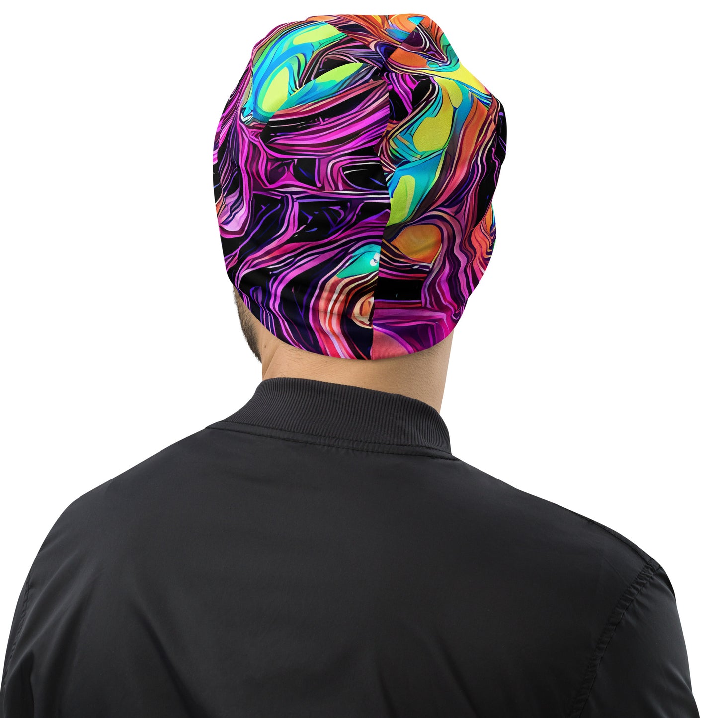 Beanie - Neon Drizzle