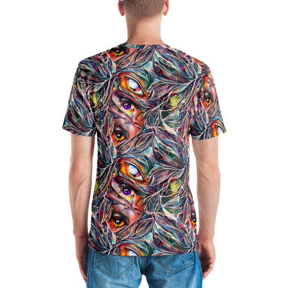 Men's Crew Neck T-Shirt - Prismatic Reverie