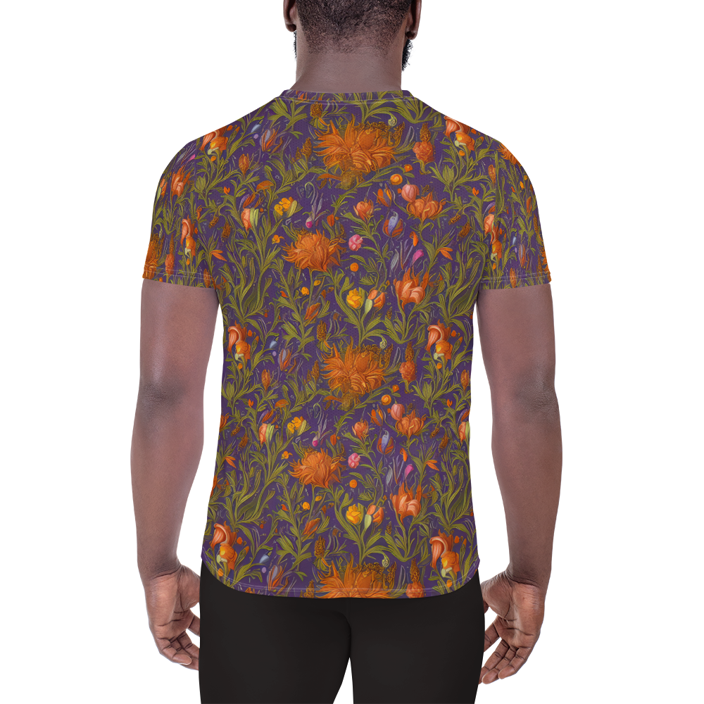 Men's Athletic T-Shirt - Botanical Nebula