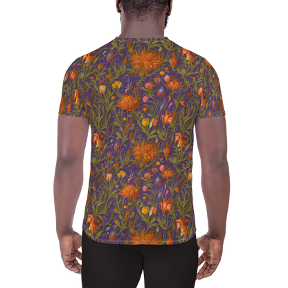 Men's Athletic T-Shirt - Botanical Nebula