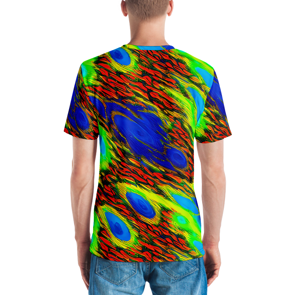 Men's Crew Neck T-Shirt - Hodgkin's Blaze