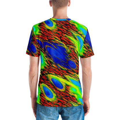 Men's Crew Neck T-Shirt - Hodgkin's Blaze