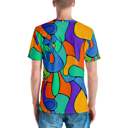 Men's Crew Neck T-Shirt - Archipenko Dream