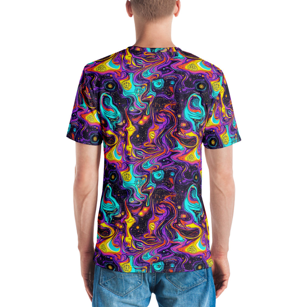 Men's Crew Neck T-Shirt - Hutty Nebula