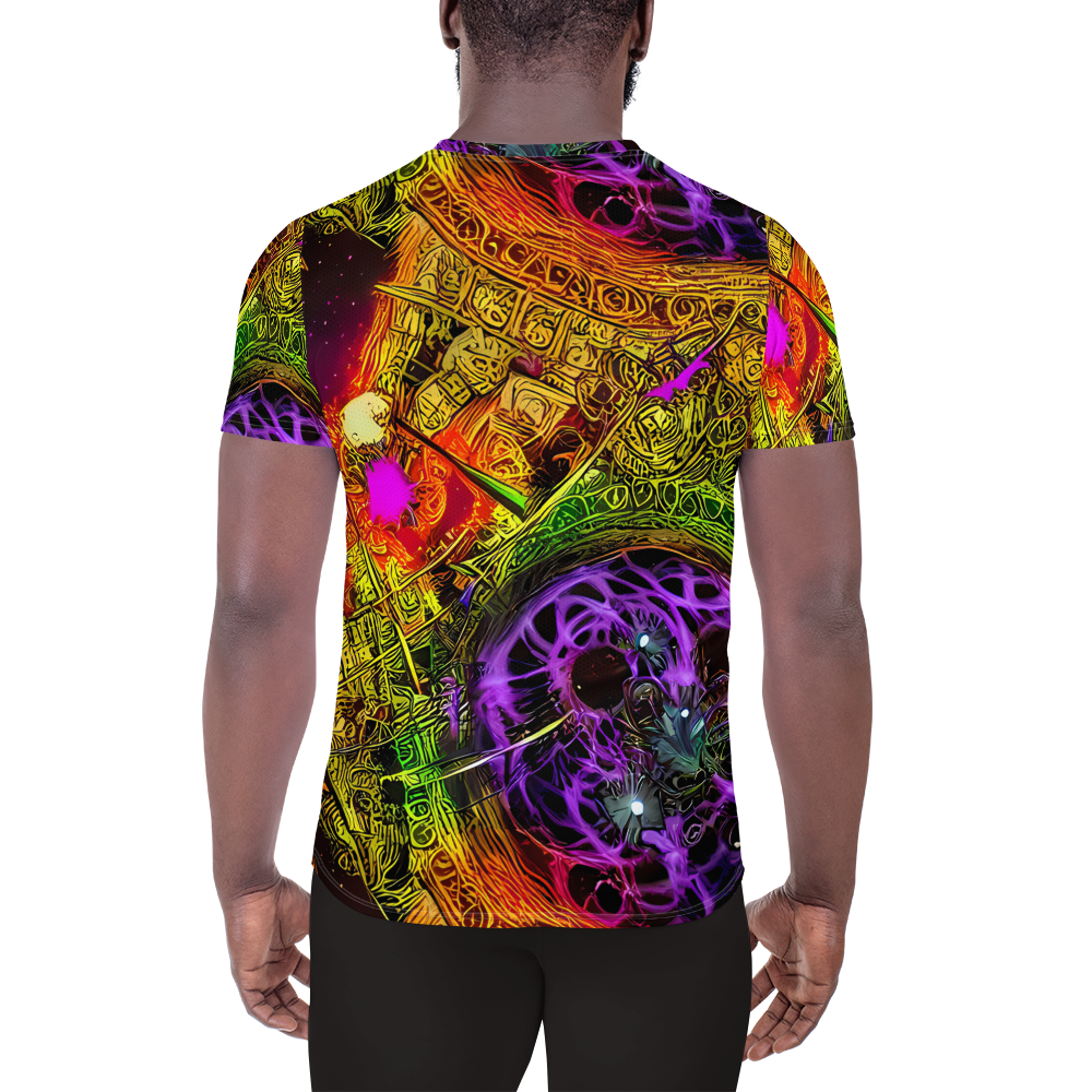 Men's Athletic T-Shirt - Neon Glyphworks