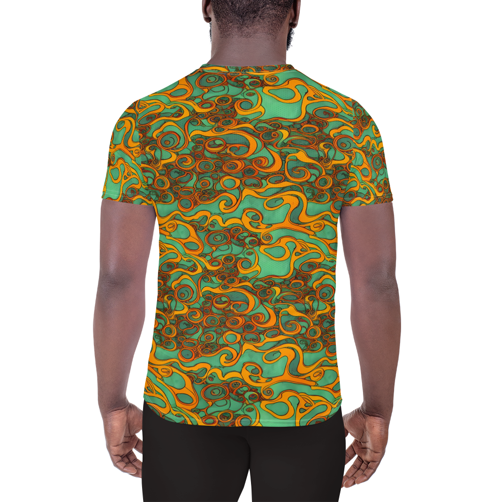 Men's Athletic T-Shirt - Nebula Nodes