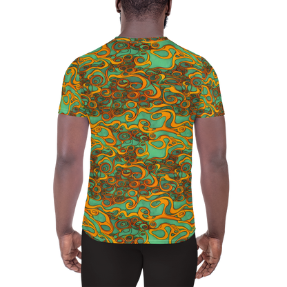 Men's Athletic T-Shirt - Nebula Nodes