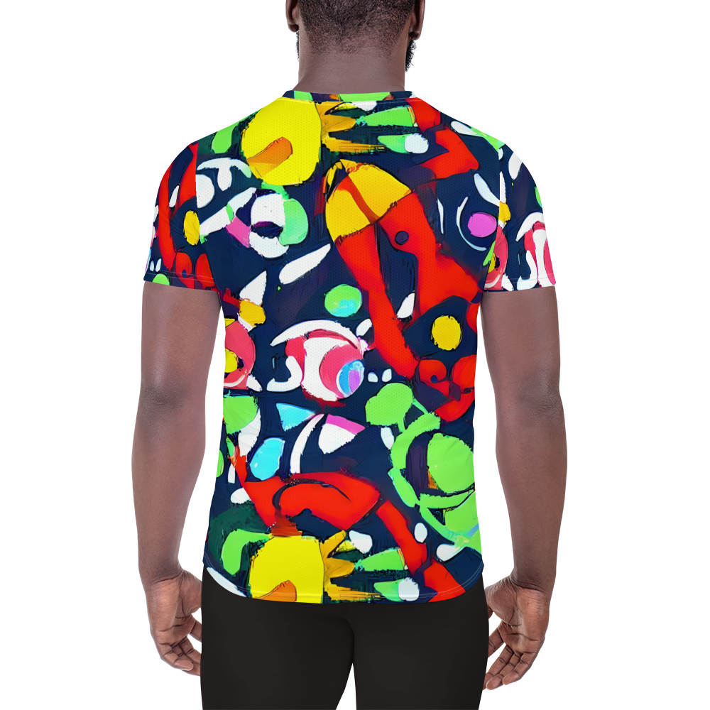 Men's Athletic T-Shirt - Chagall's Dream