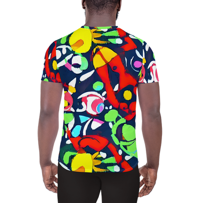 Men's Athletic T-Shirt - Chagall's Dream