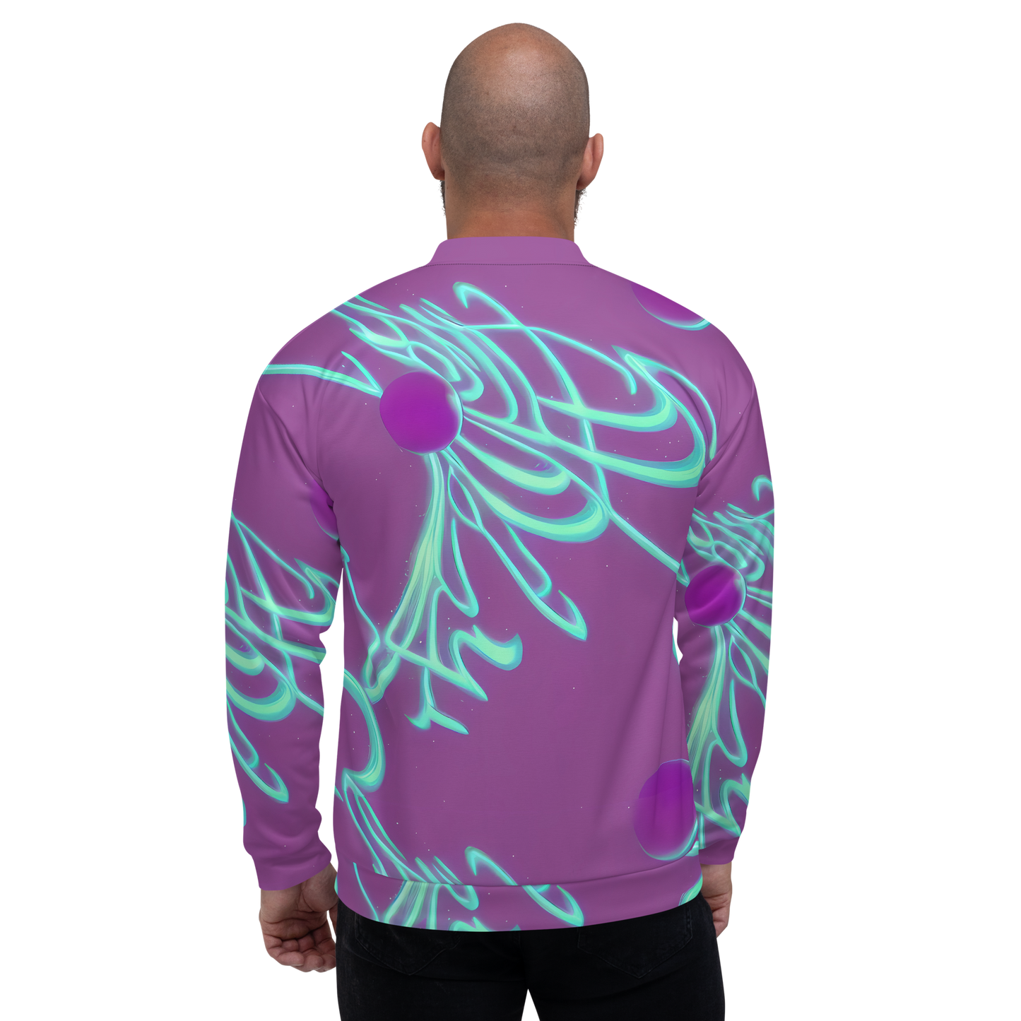 Bomber Jacket - Neon Drift
