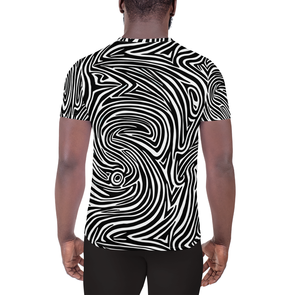 Men's Athletic T-Shirt - Vortex Veins