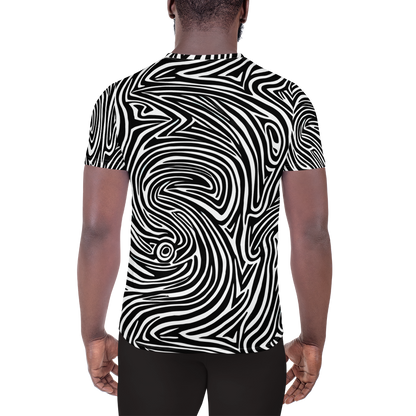 Men's Athletic T-Shirt - Vortex Veins