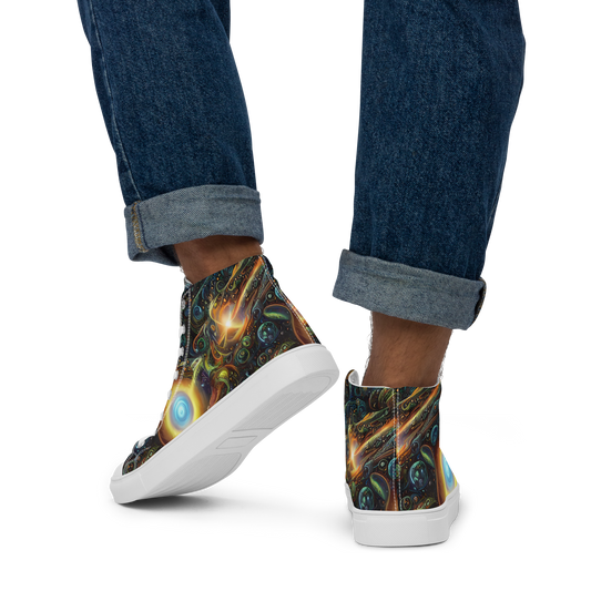 Men's High Top Canvas Shoes - Ferez Vortex