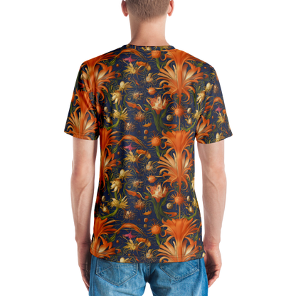 Men's Crew Neck T-Shirt - Stellar Blooms