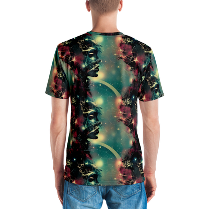 Men's Crew Neck T-Shirt - Galactic Serpent