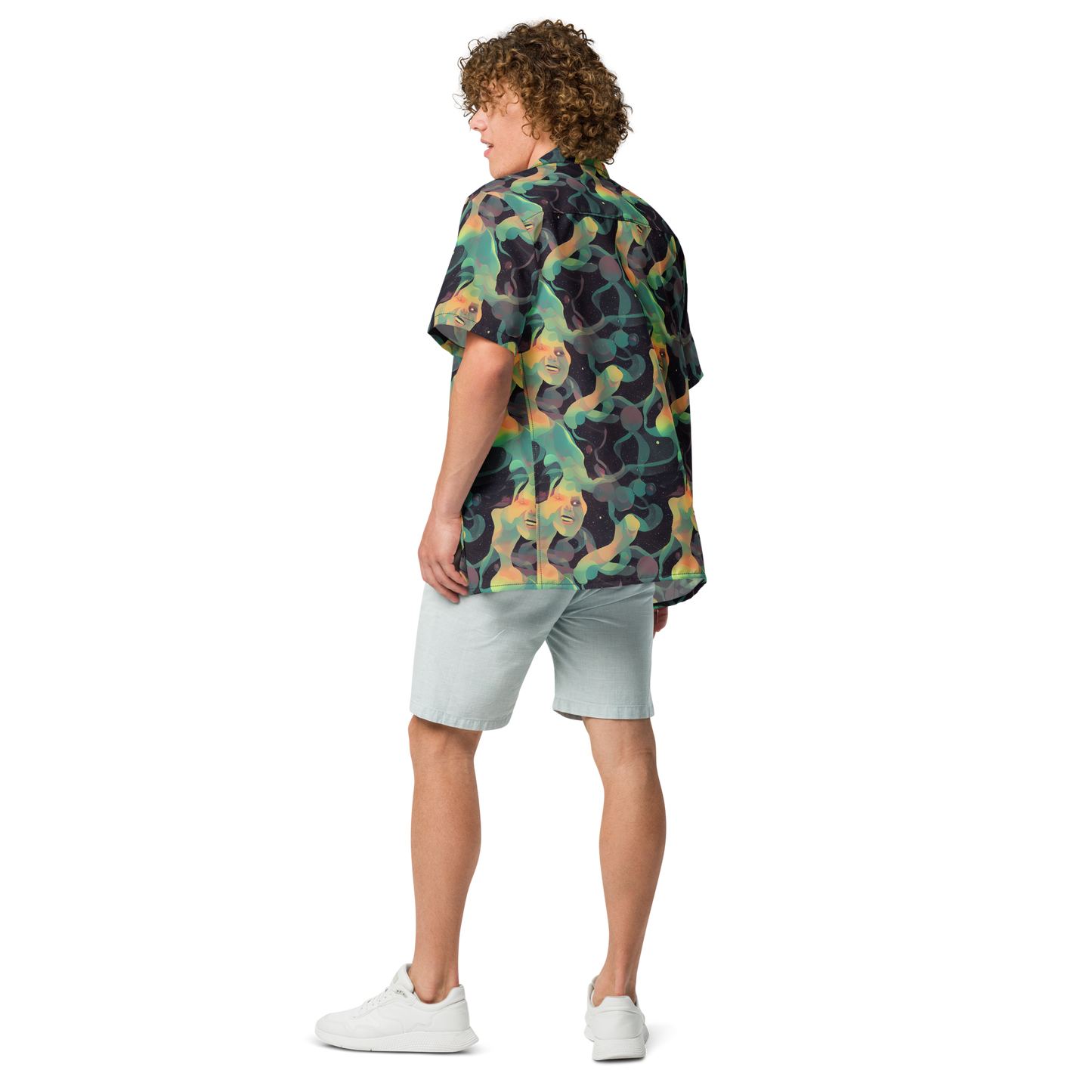 Button Shirt - Astral Rhythms