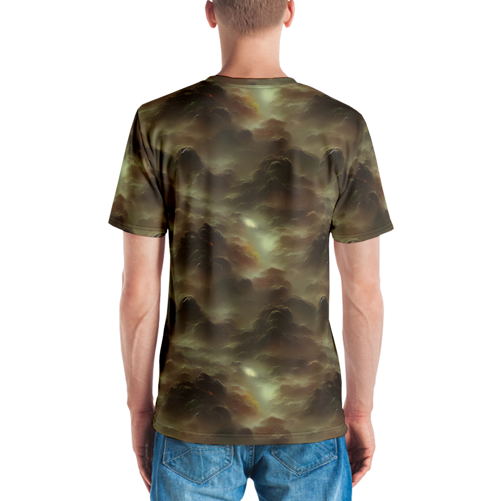 Men's Crew Neck T-Shirt - Celestial Dreamscape