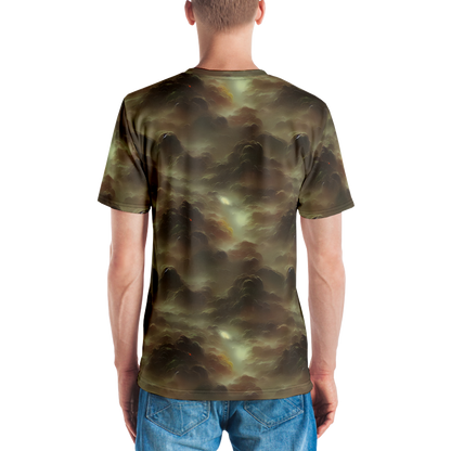 Men's Crew Neck T-Shirt - Celestial Dreamscape