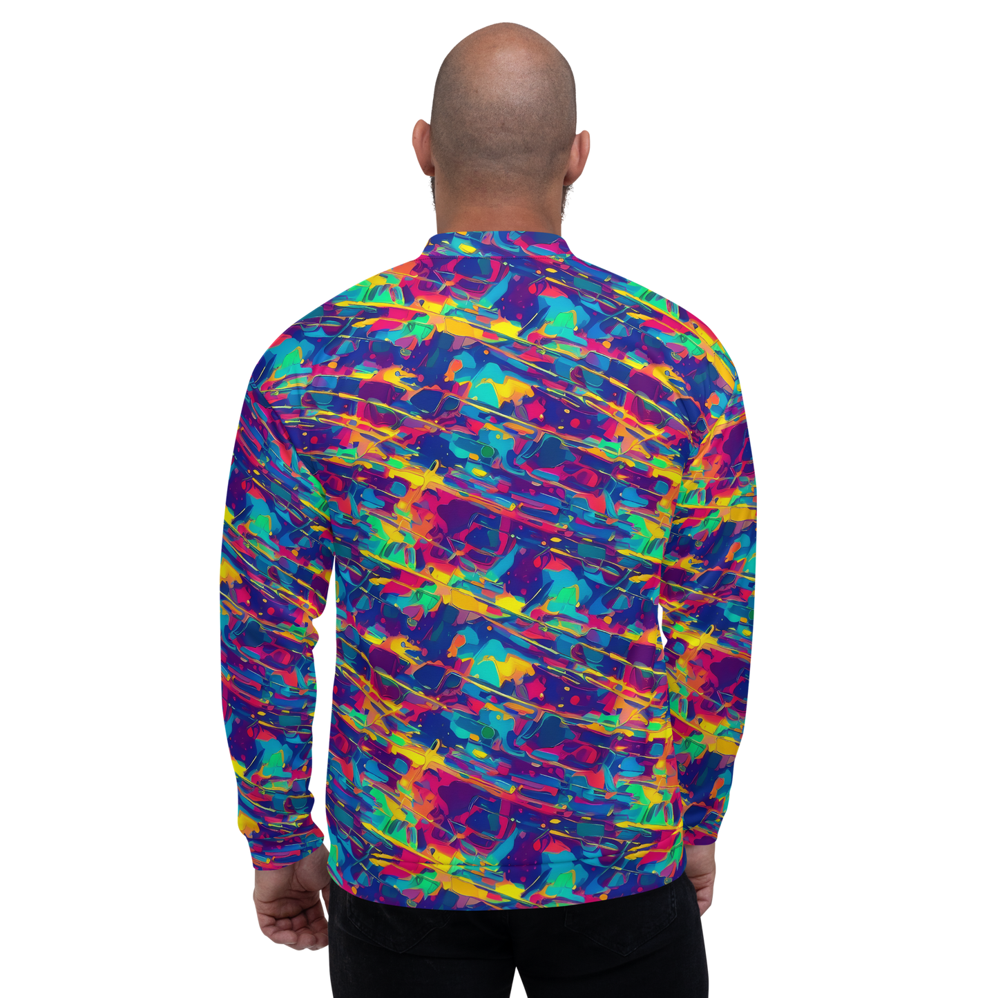 Bomber Jacket - Spectrum Streaks