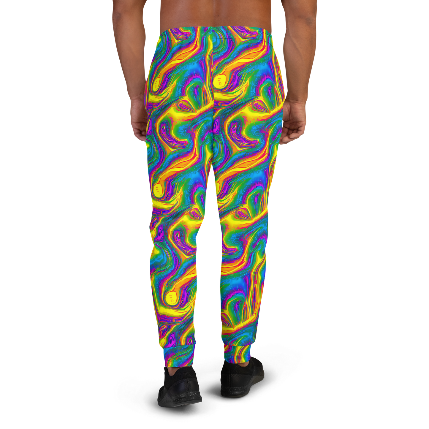 Men’s Joggers - Electric Aurora