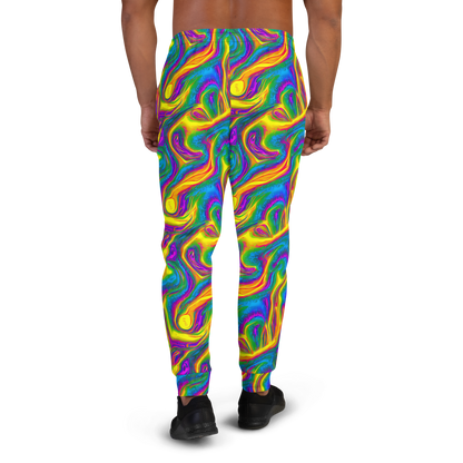 Men’s Joggers - Electric Aurora