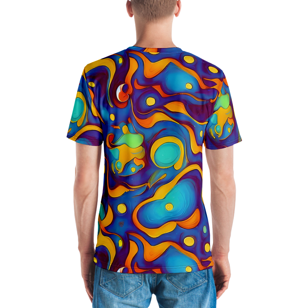 Men's Crew Neck T-Shirt - Pelton Swirl