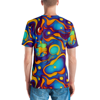 Men's Crew Neck T-Shirt - Pelton Swirl