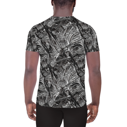 Men's Athletic T-Shirt - Gothic Whirlwind