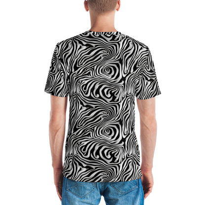 Men's Crew Neck T-Shirt - Warped Cosmos