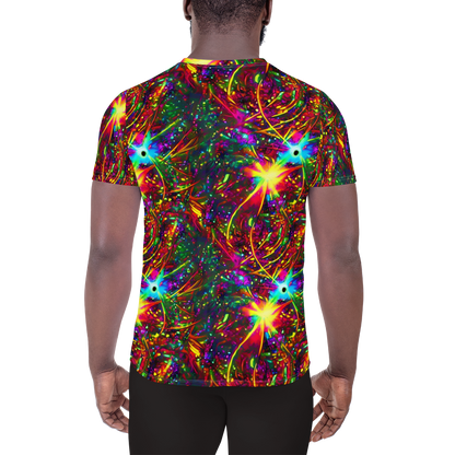 Men's Athletic T-Shirt - Stellar Burst