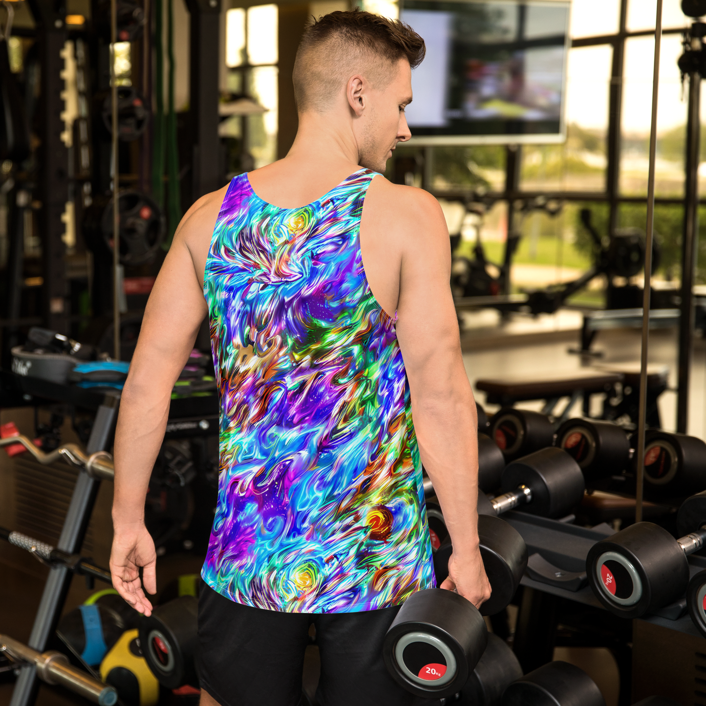 Men's Tank Top - Faini Whirlwind