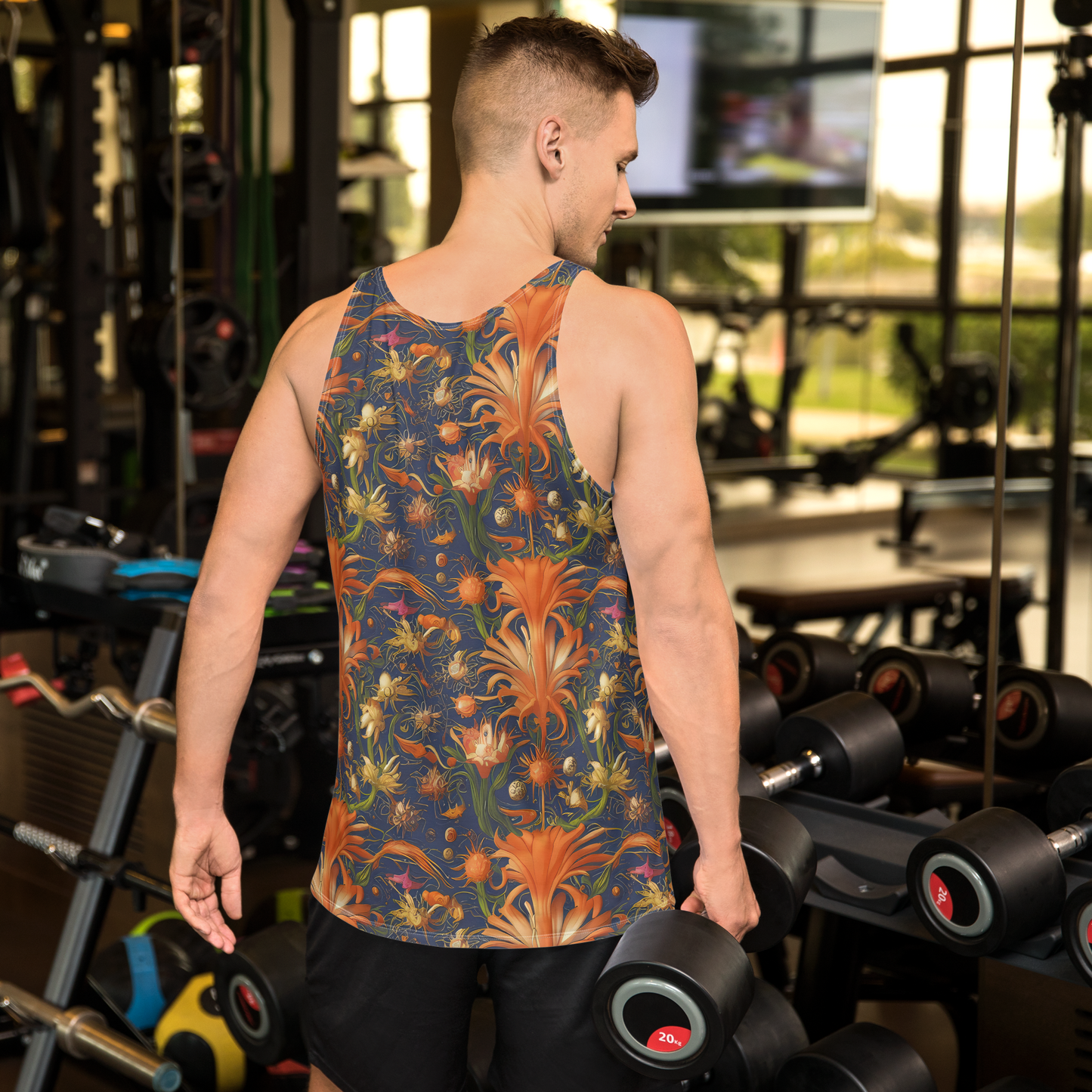 Men's Tank Top - Stellar Blooms