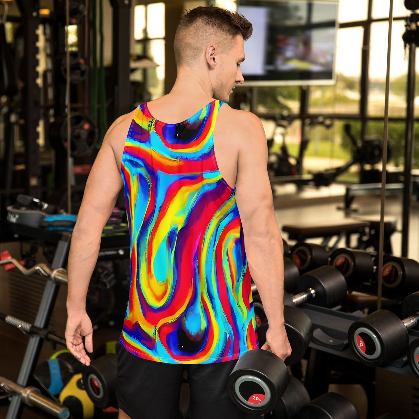 Men's Tank Top - Stael Swirls