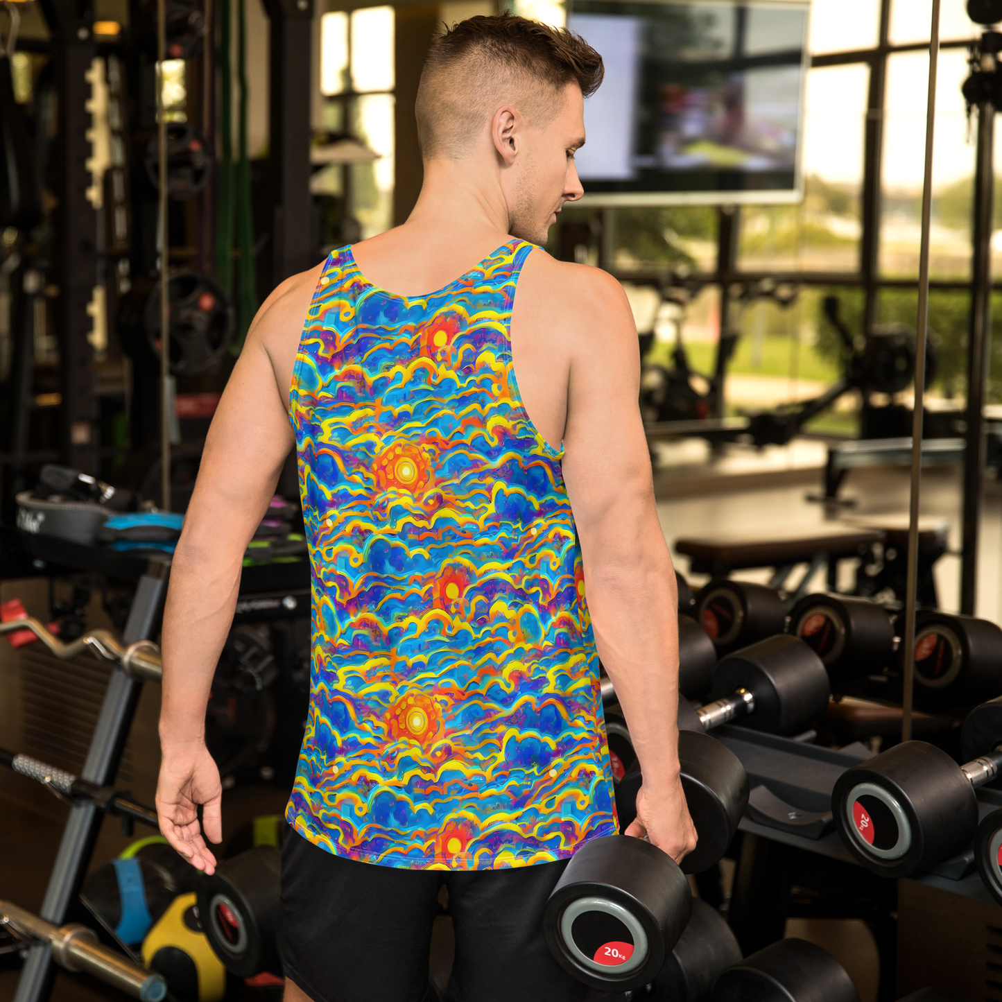 Men's Tank Top - Chroma Ripple