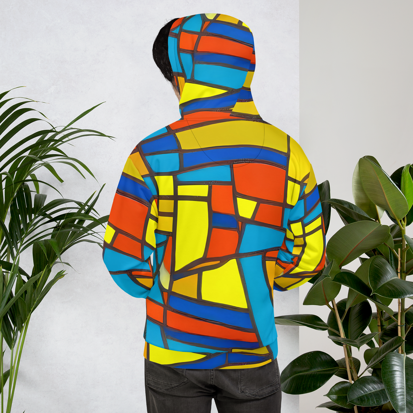 Hoodie - Mondrian Mesh