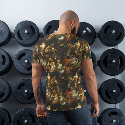 Men's Athletic T-Shirt - Van Dyck Vortex