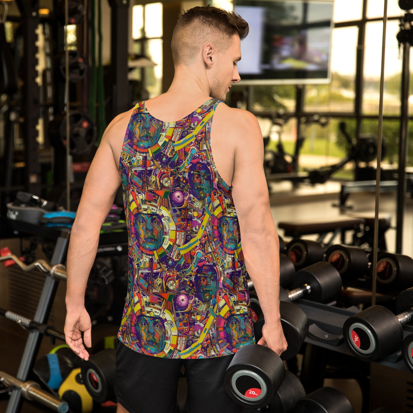 Men's Tank Top - Cosmic Collage