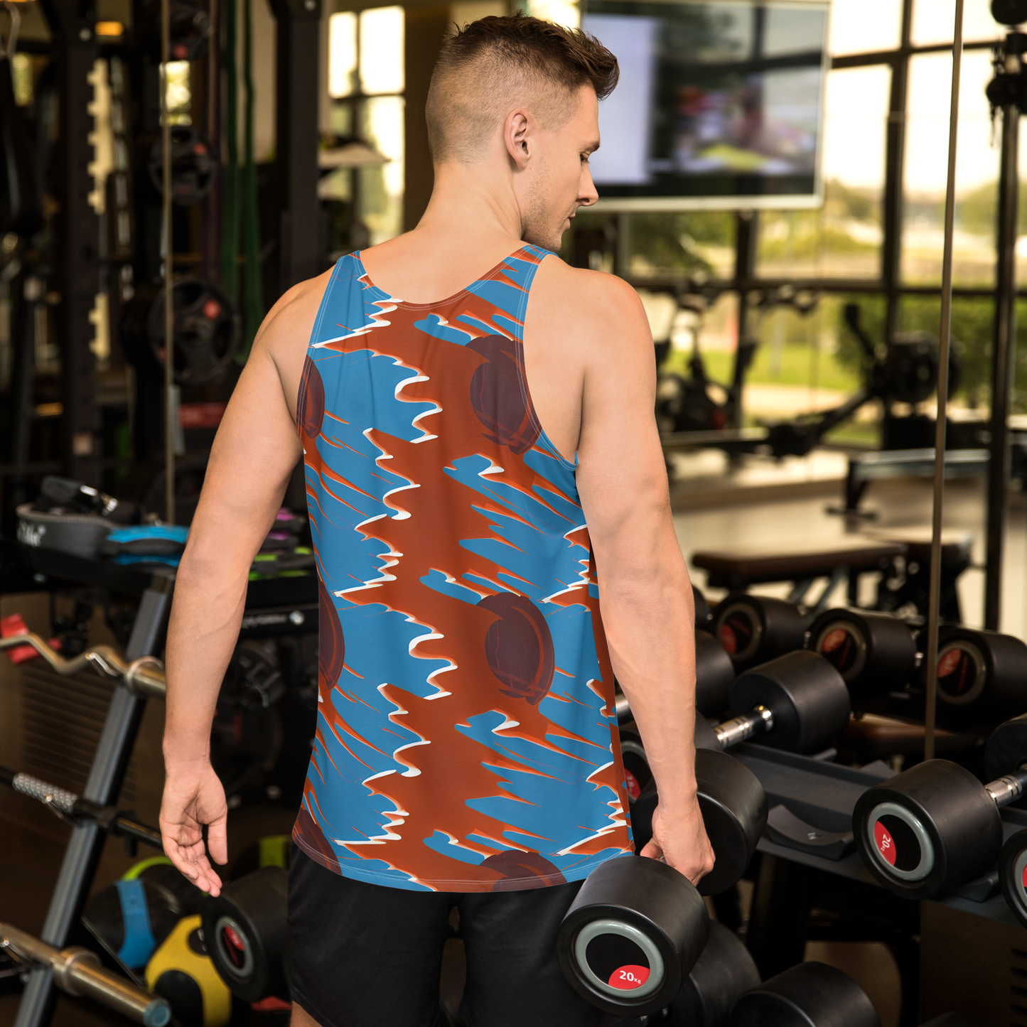 Men's Tank Top - Desert Vortex