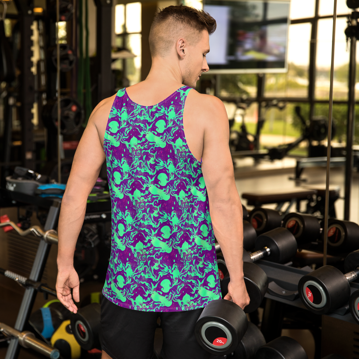 Men's Tank Top - Alien Ripples