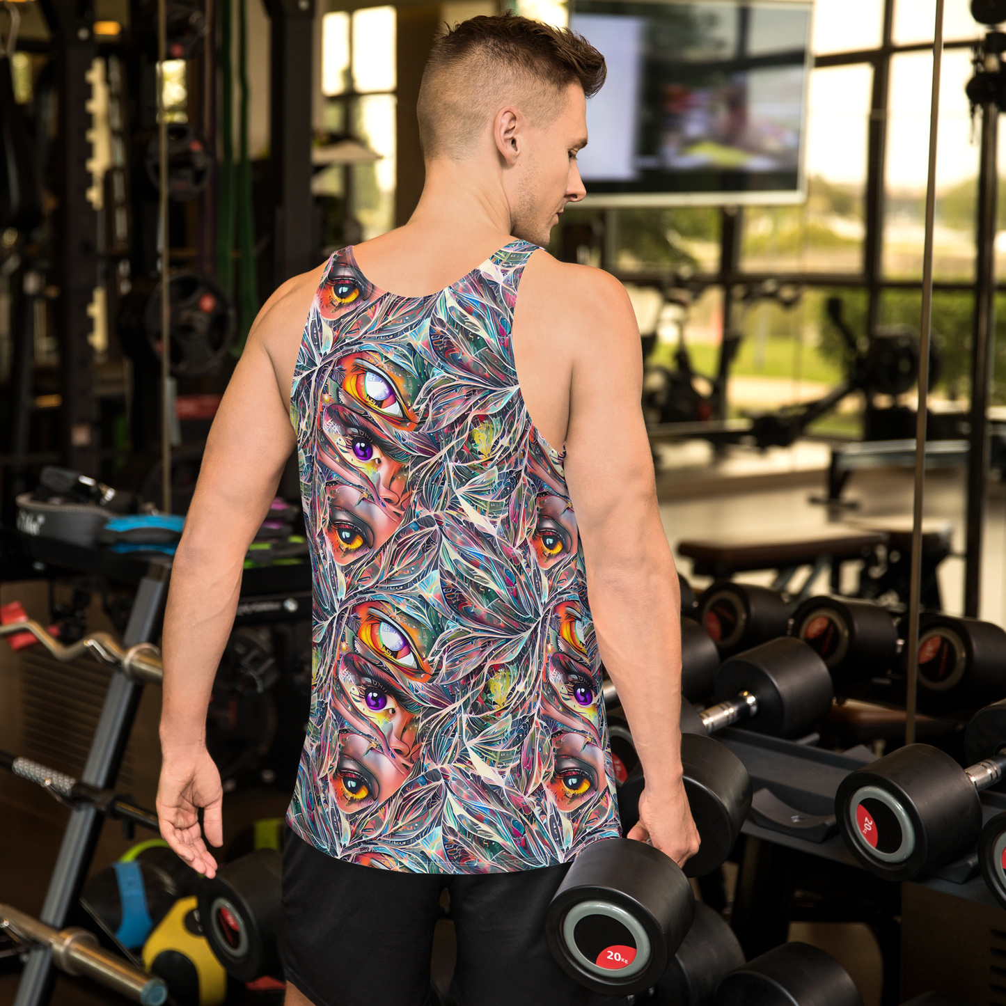 Men's Tank Top - Prismatic Reverie