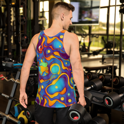 Men's Tank Top - Pelton Swirl